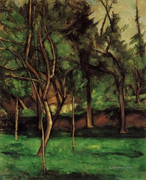 果樹園 ポール・セザンヌの森 Oil Paintings
